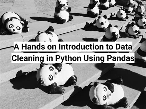 A Hands On Introduction To Data Cleaning In Python Using Pandas