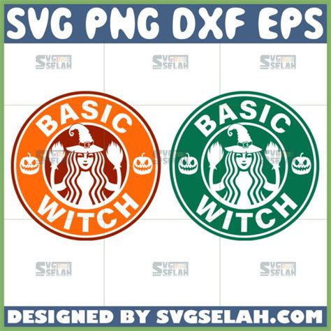 Starbucks Basic Witch SVG SVG Selah