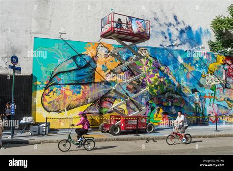 Artist David Choe Facebook Mural Hi Res Stock Photography And Images