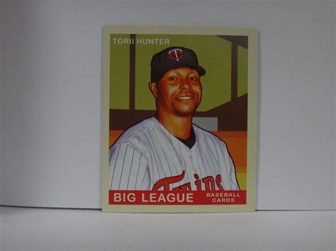 Twins Upper Deck Goudey Red Backs Torii Hunter Ebay