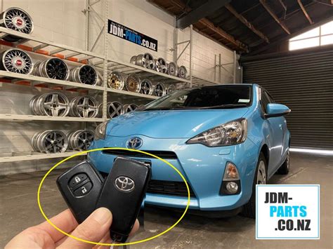 toyota aqua replacement key jdm parts nz