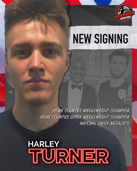 GOODWIN SIGNS RISING STAR HARLEY TURNER TO A 3-YEAR DEAL | News ...