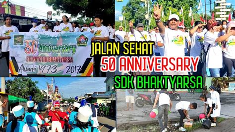 Jalan Sehat 5o Tahun Sdk Bhaktyarsa Maumere Drum Band Youtube