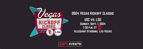 Vegas Kickoff Classic Usc Vs Lsu Allegiant Stadium