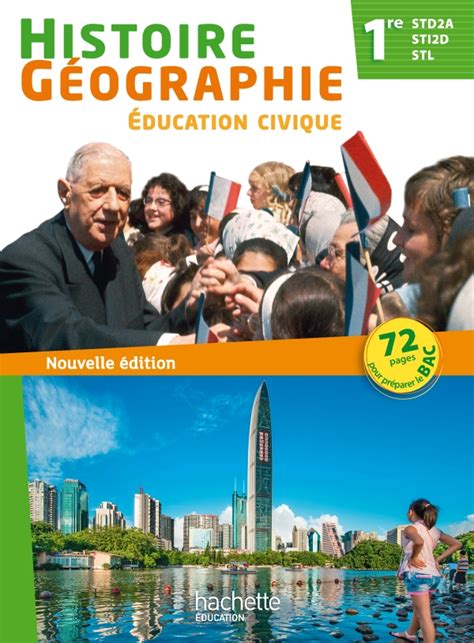 Histoire G Ographie Education Civique Re Sti D Stl Std A Ed