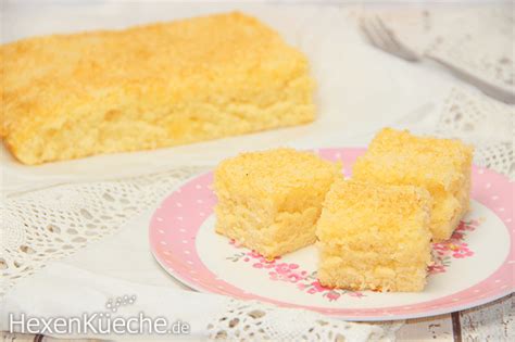 Saftiger Kokos Buttermilchkuchen Vom Blech Hexenk Che De Rezept