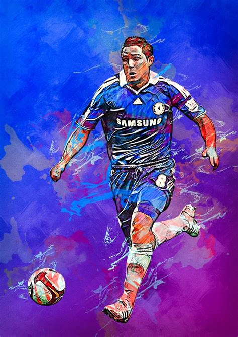 Frank Lampard Posters Prints By Antonio Printler