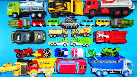 Truk Molen Mobil Mobilan Robocar Poli Dump Truck Mobil Bus Truk