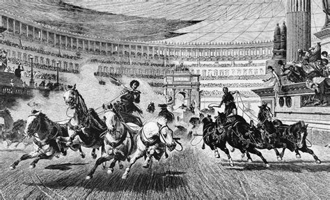 The Romans Chariot Racing Italy Magazine