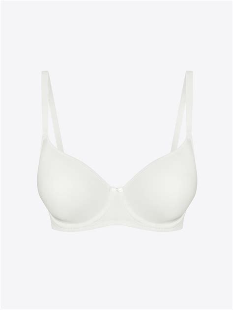 Clara Balconette T Shirt Bh Bright White Kr Change Lingerie