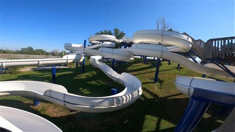 Wet N Wild Toronto Water Park Bermuda Triangle Water Slide Attraction