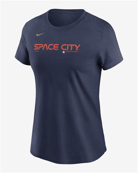 Houston Astros City Connect Wordmark Womens Nike Mlb T Shirt