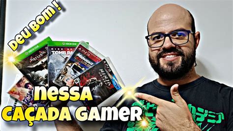 Olha O Que Eu Consegui Na Minha Ltima Ca Ada Gamer Novos Jogos Para