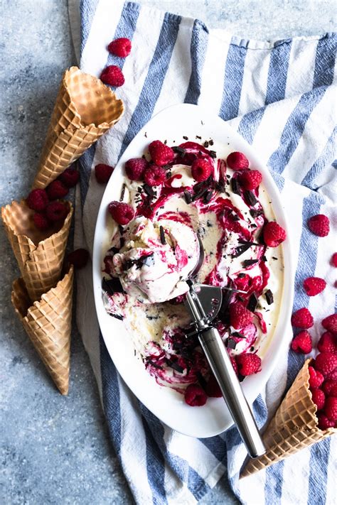 Chocolate Raspberry Swirl Ice Cream Good Things Baking Co