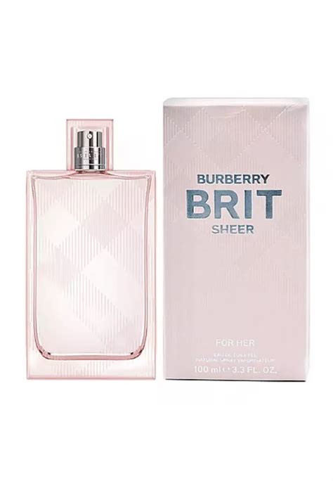 Burberry Burberry Brit Sheer For Her Eau De Toilette Natural Spray 100ml 2024 Buy Burberry