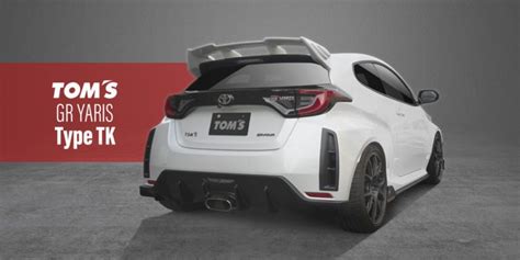 Toms Body Kit Type Tk For Toyota Gr Yaris Japan Car Exporter