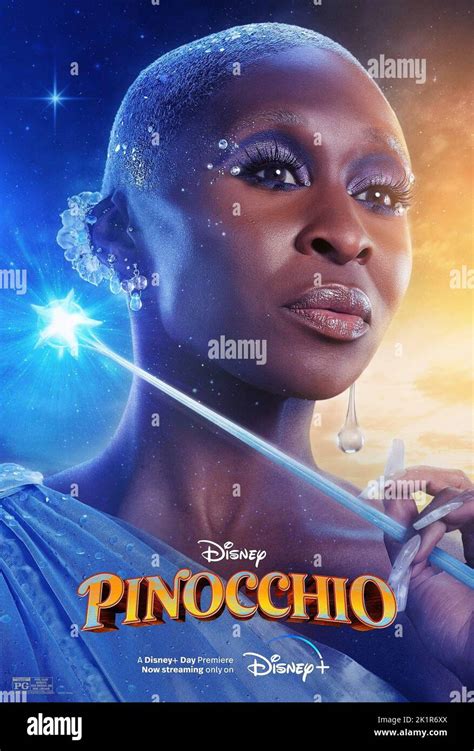 Pinocchio Us Character Poster Cynthia Erivo As Blue Fairy