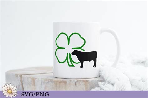 4H Clover SVG For Decals 4H Dairy Cow Showmanship Svg For T Shirt 4H