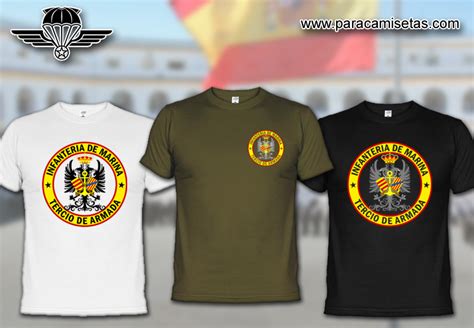 Infantería de Marina Tercio de Armada Armada Española Camisetas