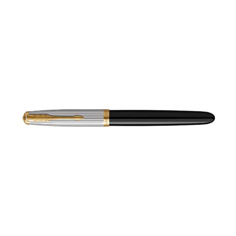 Parker 51 Premium Black GT Fountain Pen Vulpen Fountain Pen