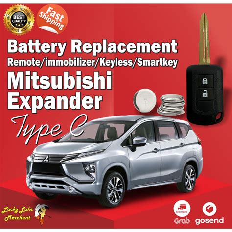 Jual Mitsubishi Expander Xpander Baterai Remote Kunci Mobil Immobilizer