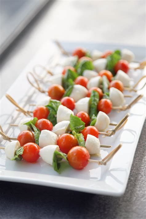 Caprese Skewers Recipe POPSUGAR Food