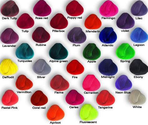 Pravana Semi Permanent Hair Color Chart Dfemale Beauty Tips Skin