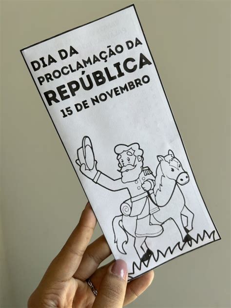 Flipbook De Atividades Proclama O Da Rep Blica Sala Da Tia J Ssica