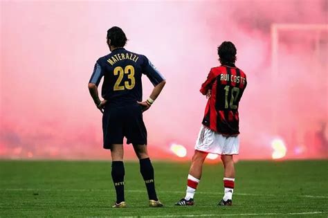 Iconic Milan Derby Photo Was Taken After Goalkeeper Was Burned By Flare