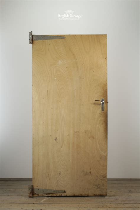 Reclaimed Simple Wooden Panel Board Door