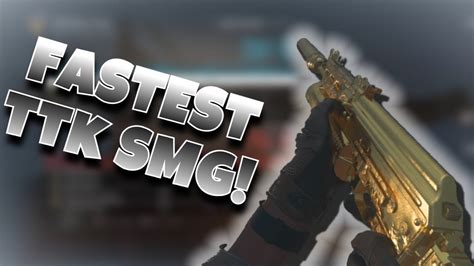 Fastest Ttk Smg In Modern Warfare 2 The Minibak Smg Best Class