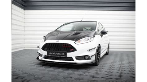 Front Splitter Racing V Ford Fiesta St Mk Fl Spoilering