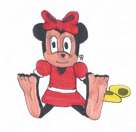 Minnie Mouse Feet by SPATON37 on DeviantArt