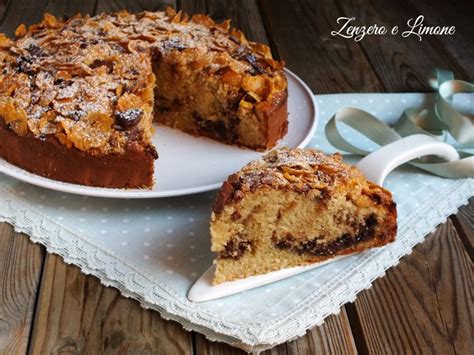 Torta Croccante Alla Crema Di Nocciole Zenzero E Limone