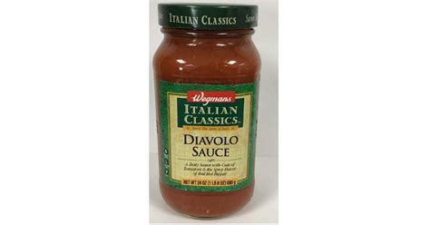 Wegmans Italian Diavolo Pasta Sauce Recalled Hamiltonrobbinsville