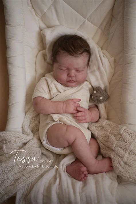 Custom Reborn Baby Tessa Asleep By Realborn 6 Month Layaway Etsy Uk