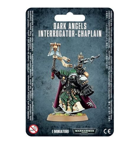 Warhammer K Dark Angels Interrogator Chaplain Special Order The