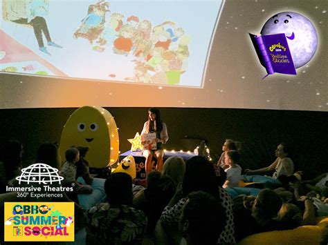 📺 Cbeebies Bedtime Stories 📺 Took Place In One Of Our Planetariums At
