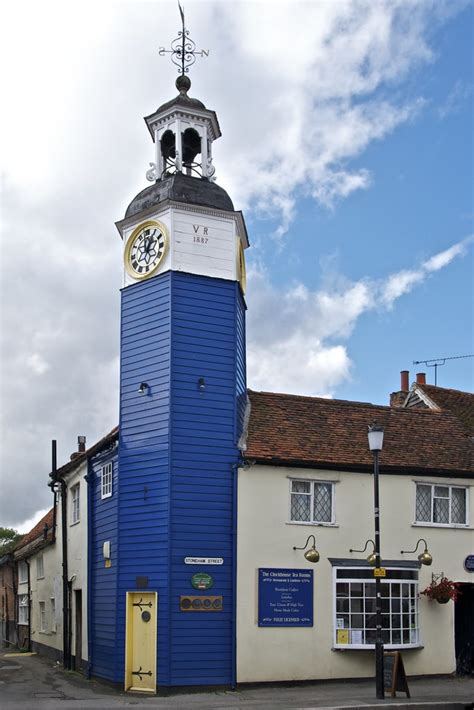 Clock Tower Coggeshall Wooden Clock Tower Stoneham Stree Flickr