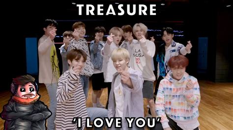 Treasure I Love You Dance Practice Video Reaction How Are