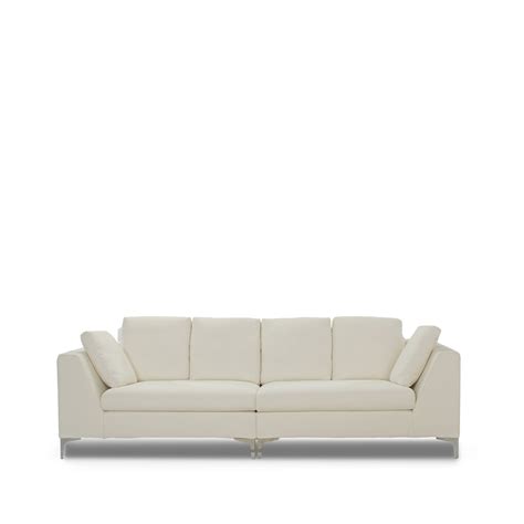 Fabric Sofa JONATHAN Divani Santambrogio 4 Seater With Washable