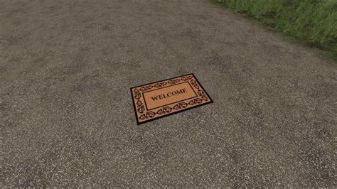 Дверной коврик V1.0 FS19 - Mody-FS.ru