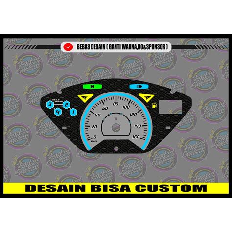 Jual Papan Speedo Meter Custom Honda Suprax Dan Supra D Shopee