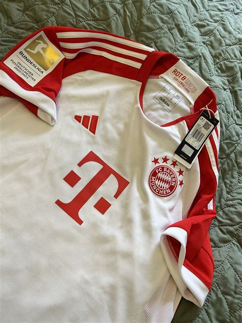 Fc Bayern München Home Trikot Harry Kane SIGNIERT 23 24 Adidas Gr L Neu