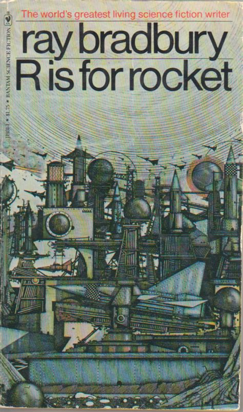 R Is For Rocket By Ray Bradbury Ray Bradbury Sci Fi Book Covers