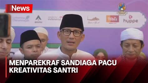 Demoday Santri Digitalpreneur Menparekraf Minta Santri Buat Konten