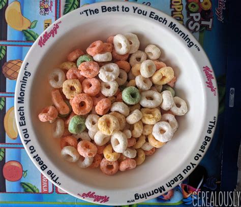 Froot Loops Smoothie Cereal