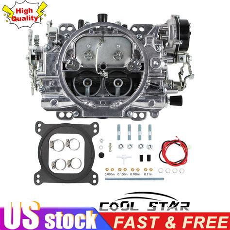 Replace Edelbrock 1406 Performer 600 CFM 4bbl Electric Choke Carburetor