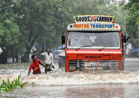 Heavy Rains Lead To Waterlogging In Many Parts Of Mumbai Photos And