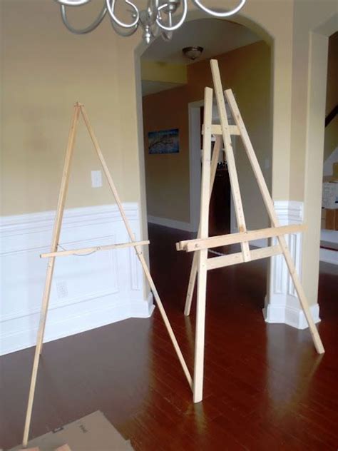 Lazy Liz On Less Build A Cheap Quick And Easy Artist Easel Diy